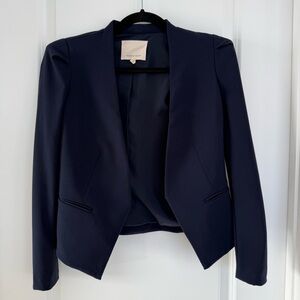 REBECCA TAYLOR |  Navy Blue Blazer Size 0